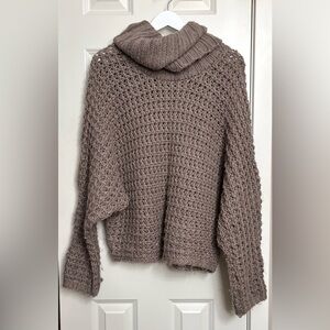 Express Chunky Knit Turtleneck Sweater